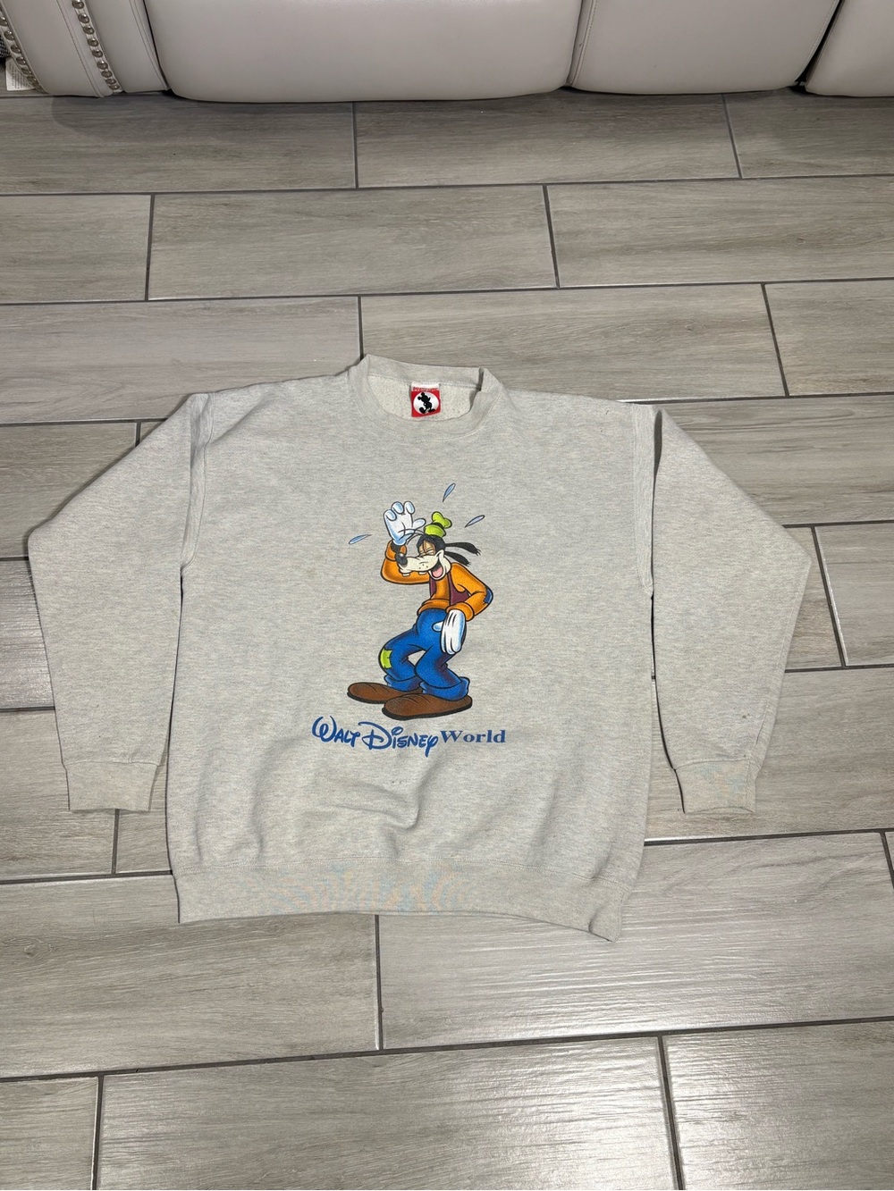Vintage Goofy Walt Disney World Crewneck sweatshirt size xL